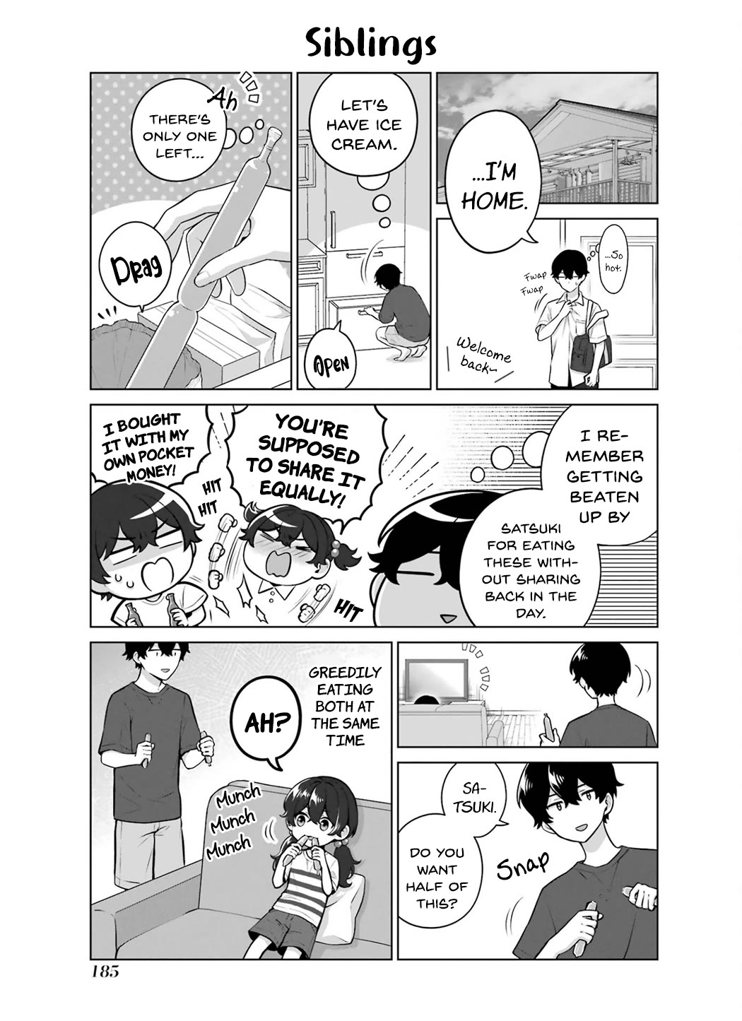 Please Leave Me Alone (For Some Reason, She Wants to Change a Lone Wolf's Helpless High School Life.) Chapter 23.5 page 5 - Chapter 23.5: Vol.4 Extras
