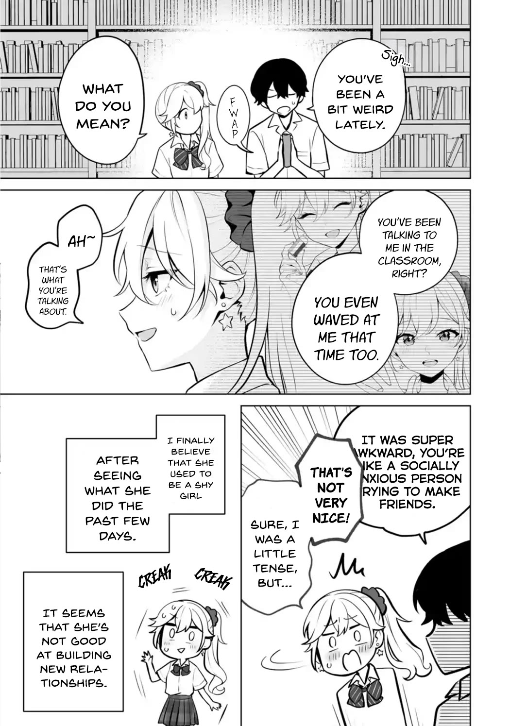 Please Leave Me Alone (For Some Reason, She Wants to Change a Lone Wolf's Helpless High School Life.) Chapter 23 page 13 - Chapter 23: You Can't Help But Wonder If There's a Catch When Someone Suddenly Comes on Strong, Right?