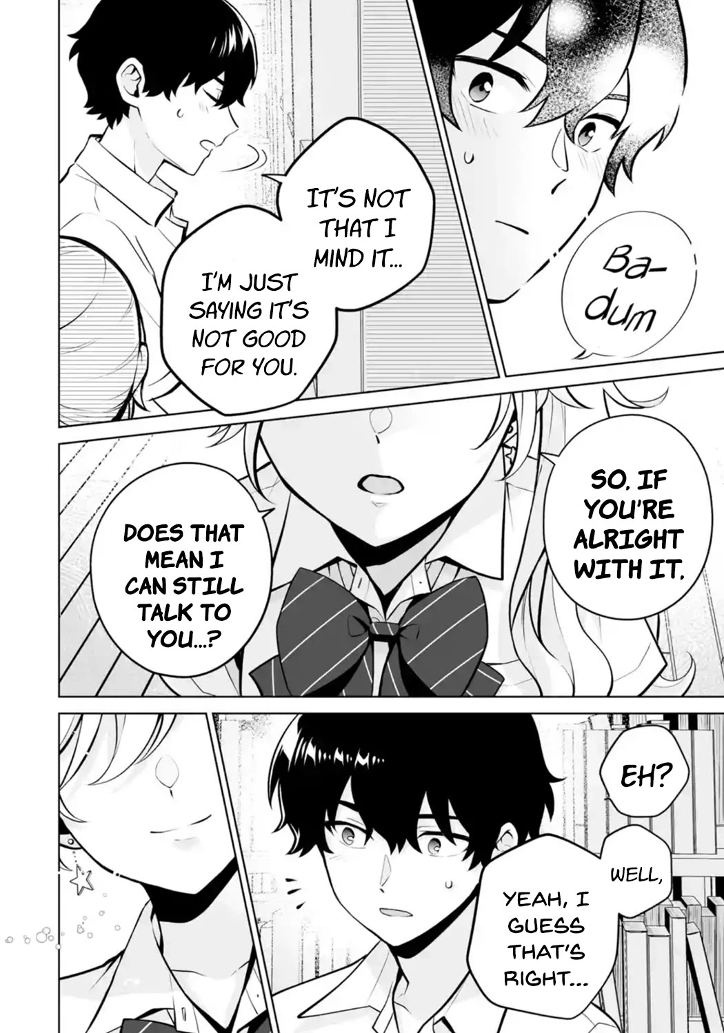 Please Leave Me Alone (For Some Reason, She Wants to Change a Lone Wolf's Helpless High School Life.) Chapter 23 page 16 - Chapter 23: You Can't Help But Wonder If There's a Catch When Someone Suddenly Comes on Strong, Right?
