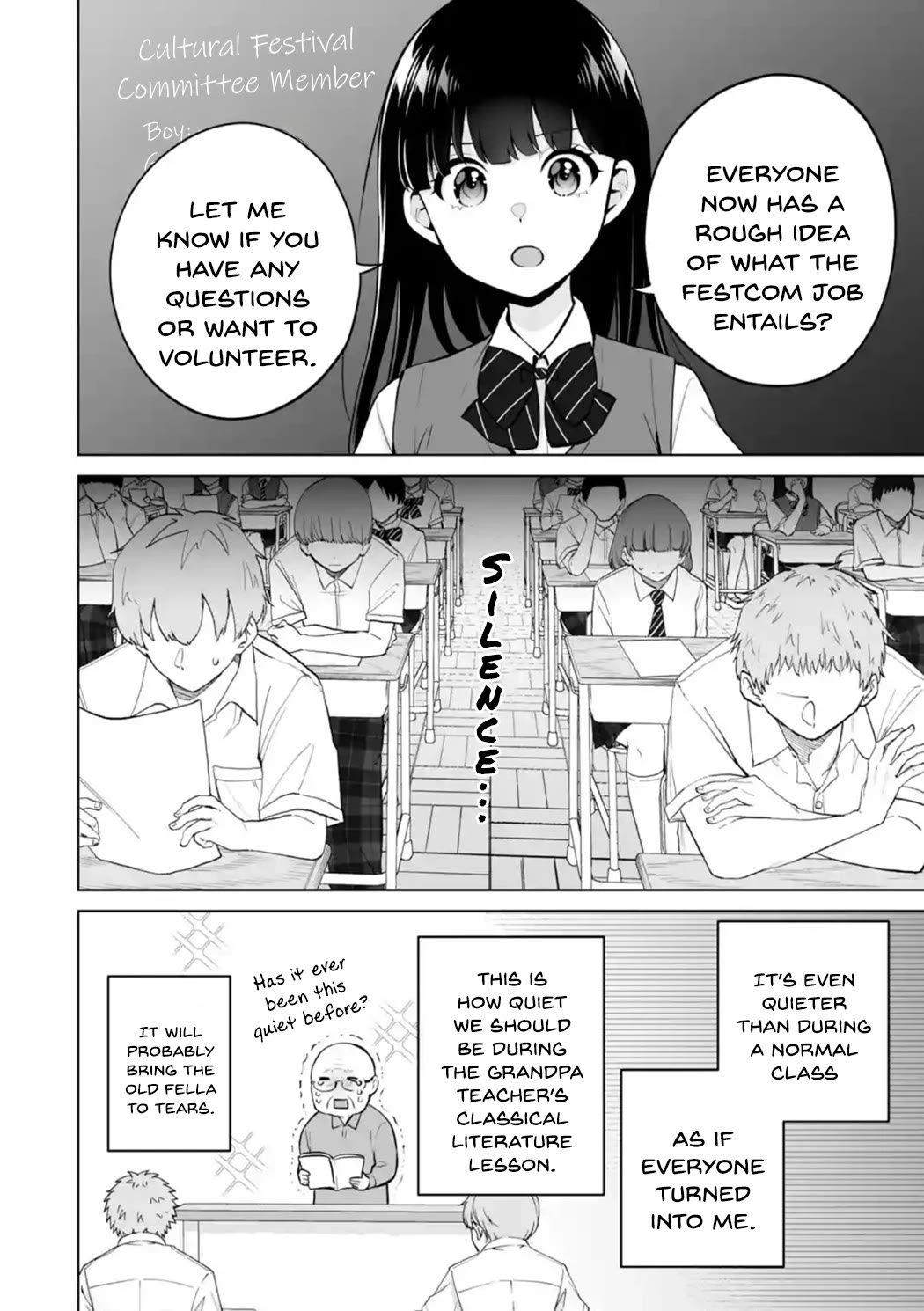 Please Leave Me Alone (For Some Reason, She Wants to Change a Lone Wolf's Helpless High School Life.) Chapter 23 page 26 - Chapter 23: You Can't Help But Wonder If There's a Catch When Someone Suddenly Comes on Strong, Right?
