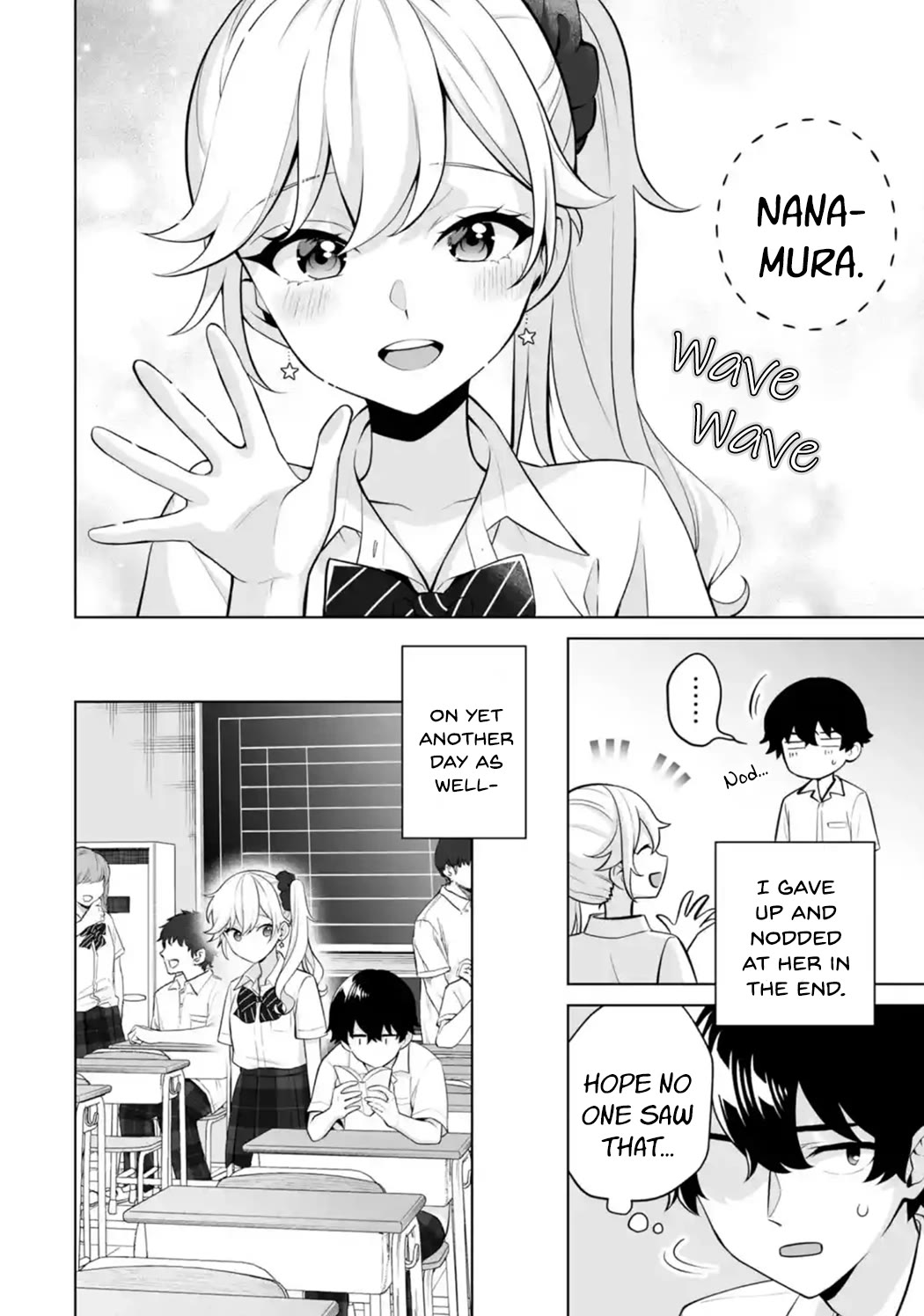 Please Leave Me Alone (For Some Reason, She Wants to Change a Lone Wolf's Helpless High School Life.) Chapter 23 page 4 - Chapter 23: You Can't Help But Wonder If There's a Catch When Someone Suddenly Comes on Strong, Right?