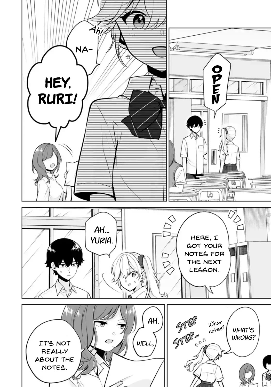 Please Leave Me Alone (For Some Reason, She Wants to Change a Lone Wolf's Helpless High School Life.) Chapter 23 page 8 - Chapter 23: You Can't Help But Wonder If There's a Catch When Someone Suddenly Comes on Strong, Right?