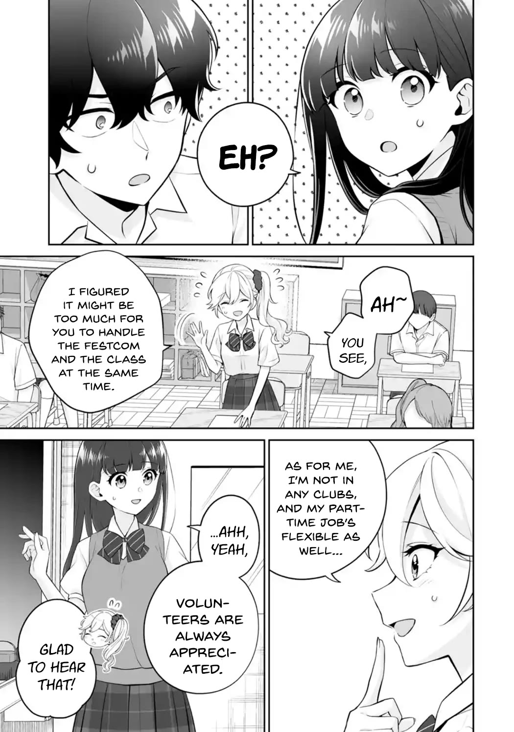 Please Leave Me Alone (For Some Reason, She Wants to Change a Lone Wolf's Helpless High School Life.) Chapter 24 page 11 - Chapter 24: I'm the One Who Wants to Ask What's in Her Head, Okay?