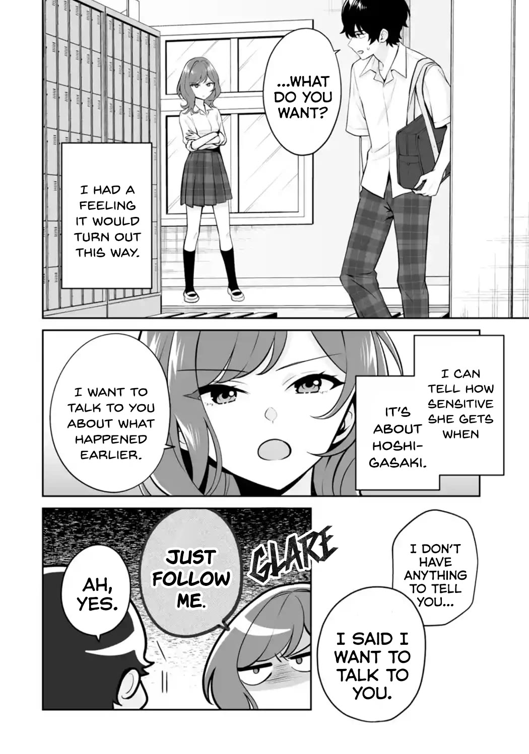 Please Leave Me Alone (For Some Reason, She Wants to Change a Lone Wolf's Helpless High School Life.) Chapter 24 page 16 - Chapter 24: I'm the One Who Wants to Ask What's in Her Head, Okay?