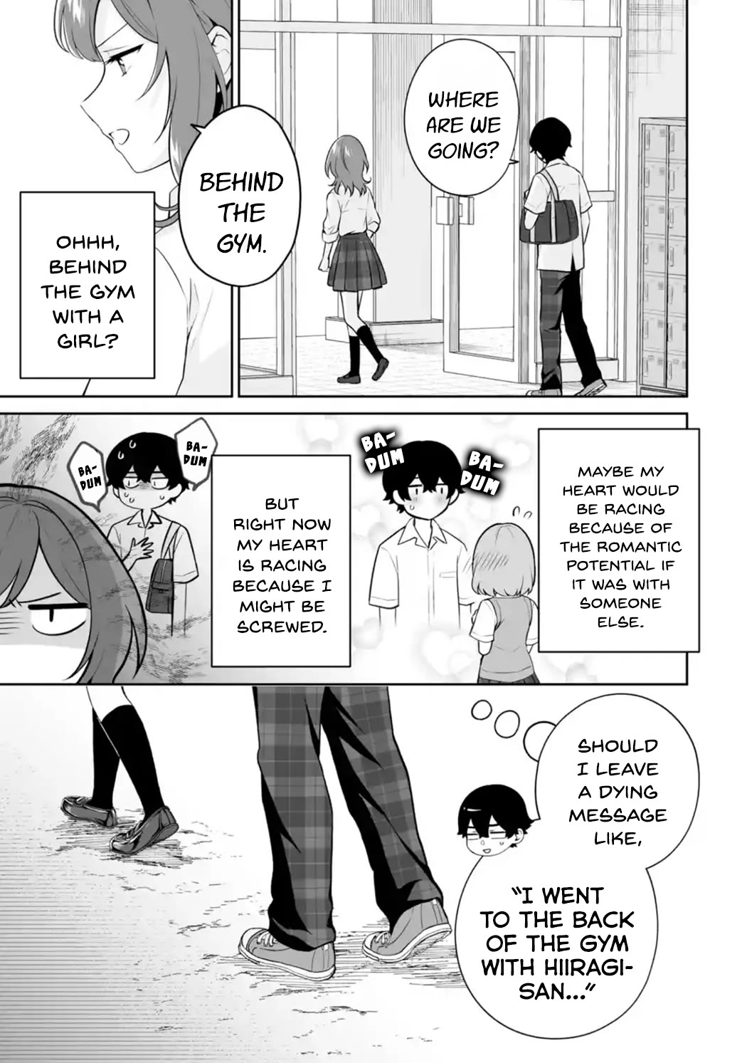Please Leave Me Alone (For Some Reason, She Wants to Change a Lone Wolf's Helpless High School Life.) Chapter 24 page 17 - Chapter 24: I'm the One Who Wants to Ask What's in Her Head, Okay?