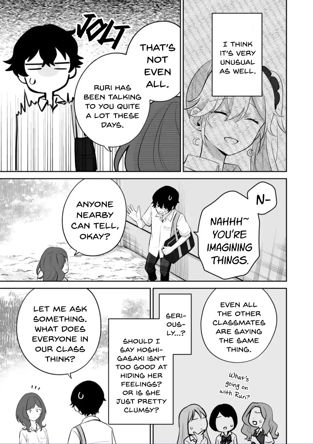 Please Leave Me Alone (For Some Reason, She Wants to Change a Lone Wolf's Helpless High School Life.) Chapter 24 page 21 - Chapter 24: I'm the One Who Wants to Ask What's in Her Head, Okay?