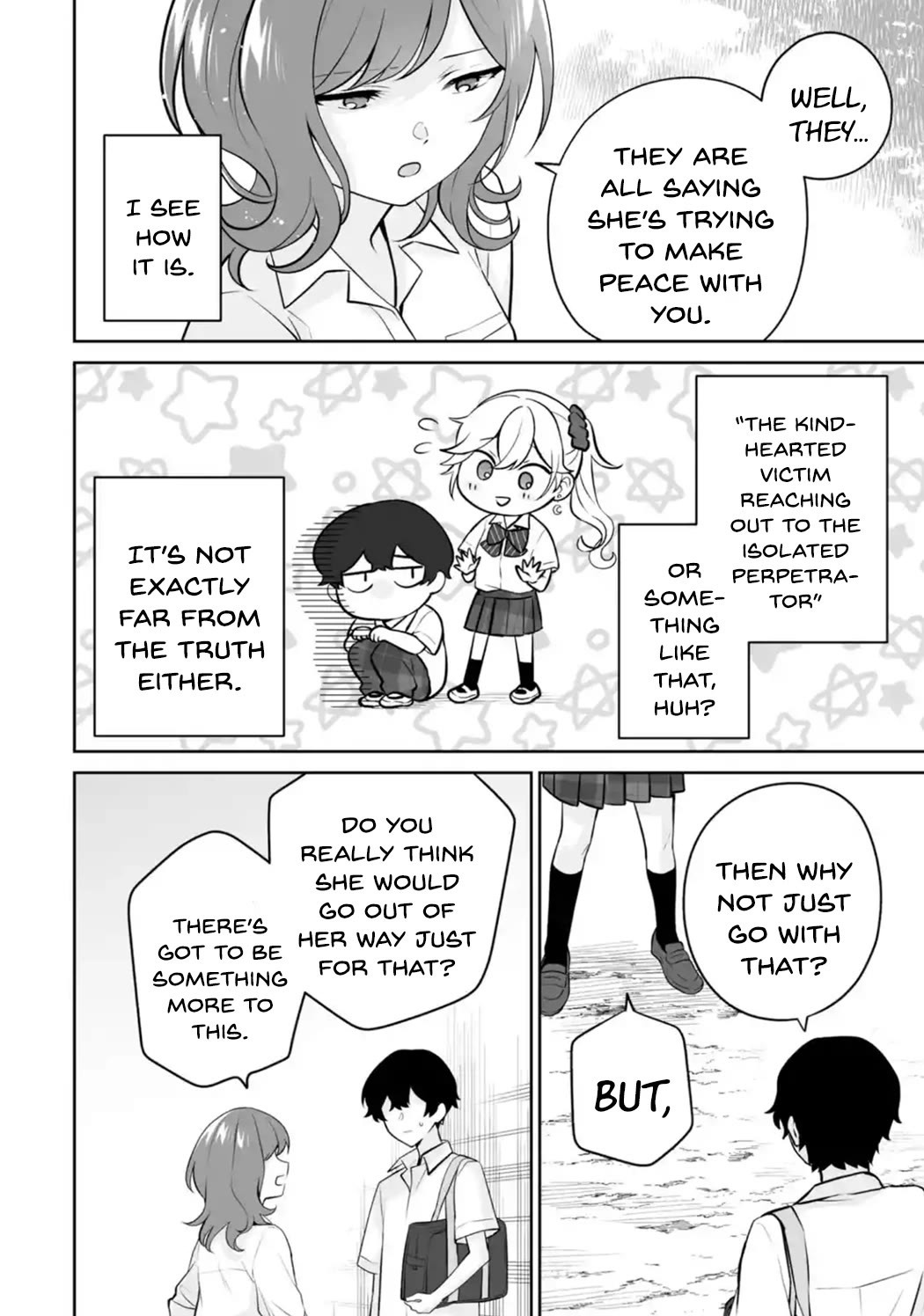 Please Leave Me Alone (For Some Reason, She Wants to Change a Lone Wolf's Helpless High School Life.) Chapter 24 page 22 - Chapter 24: I'm the One Who Wants to Ask What's in Her Head, Okay?