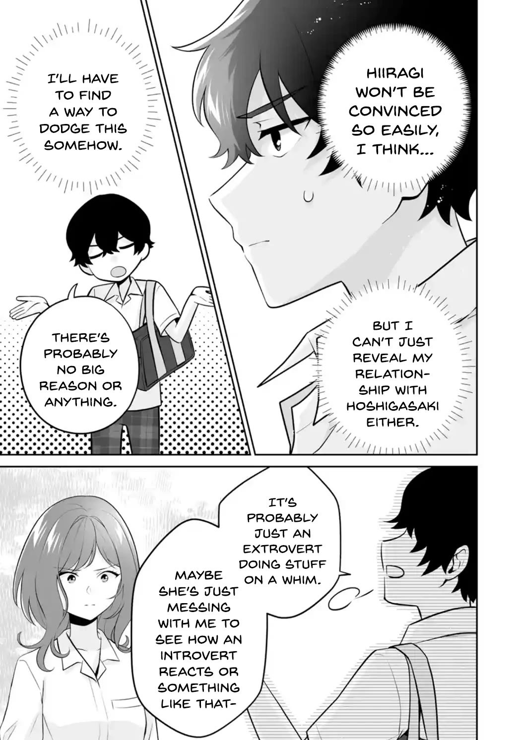 Please Leave Me Alone (For Some Reason, She Wants to Change a Lone Wolf's Helpless High School Life.) Chapter 24 page 23 - Chapter 24: I'm the One Who Wants to Ask What's in Her Head, Okay?