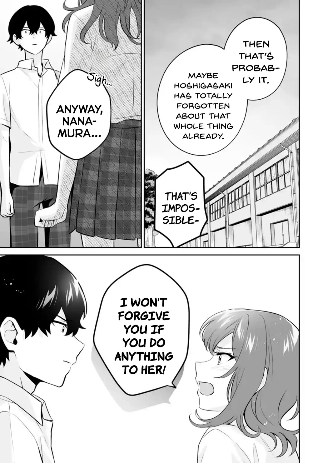 Please Leave Me Alone (For Some Reason, She Wants to Change a Lone Wolf's Helpless High School Life.) Chapter 24 page 25 - Chapter 24: I'm the One Who Wants to Ask What's in Her Head, Okay?