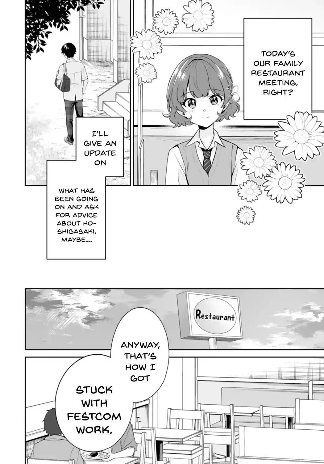 Please Leave Me Alone (For Some Reason, She Wants to Change a Lone Wolf's Helpless High School Life.) Chapter 24 page 28 - Chapter 24: I'm the One Who Wants to Ask What's in Her Head, Okay?