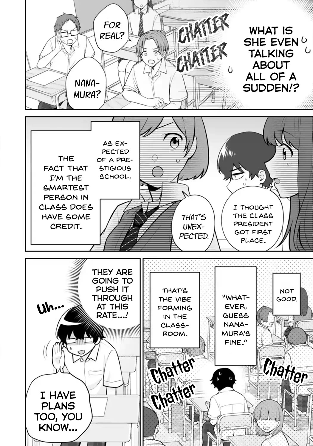 Please Leave Me Alone (For Some Reason, She Wants to Change a Lone Wolf's Helpless High School Life.) Chapter 24 page 4 - Chapter 24: I'm the One Who Wants to Ask What's in Her Head, Okay?