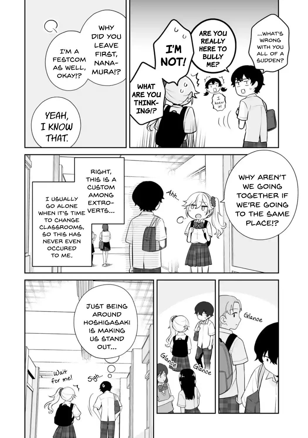 Please Leave Me Alone (For Some Reason, She Wants to Change a Lone Wolf's Helpless High School Life.) Chapter 25 page 10 - Chapter 25: I Would Rather Not Get Caught Up in Girls' Relationships, Okay?
