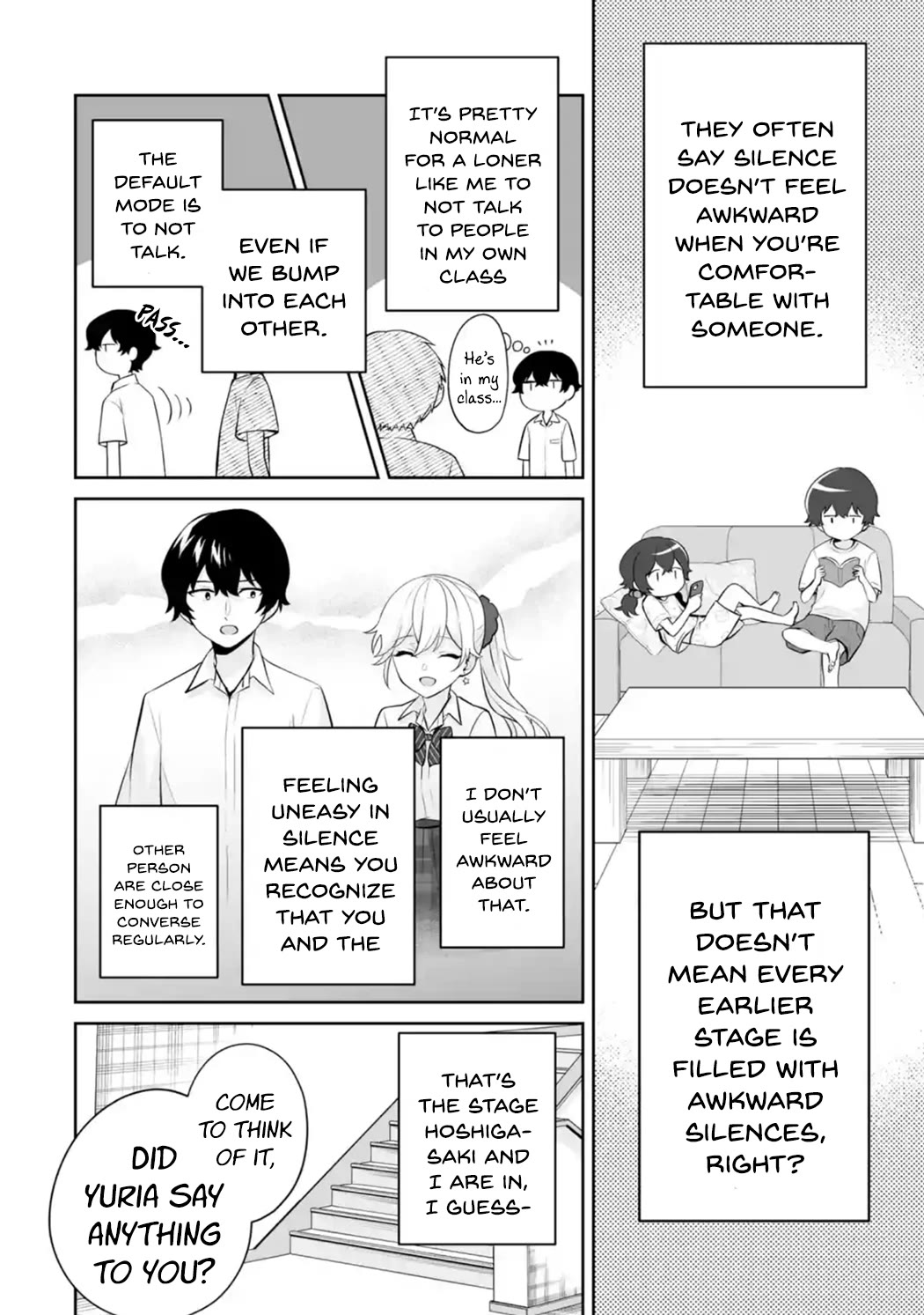 Please Leave Me Alone (For Some Reason, She Wants to Change a Lone Wolf's Helpless High School Life.) Chapter 25 page 12 - Chapter 25: I Would Rather Not Get Caught Up in Girls' Relationships, Okay?