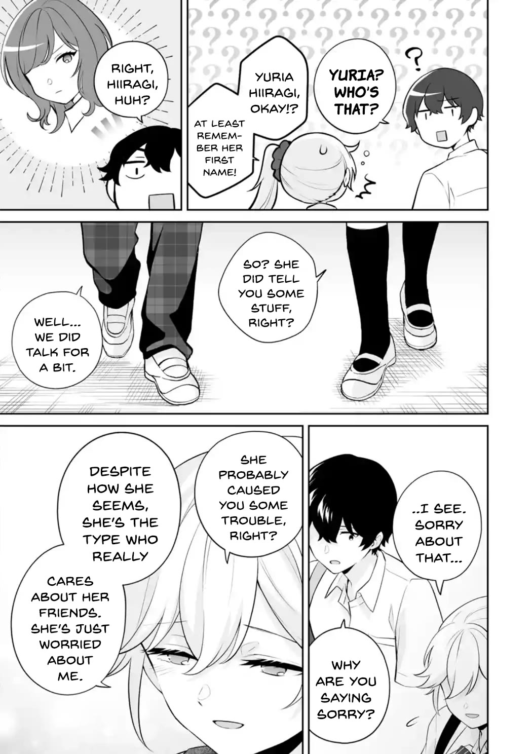Please Leave Me Alone (For Some Reason, She Wants to Change a Lone Wolf's Helpless High School Life.) Chapter 25 page 13 - Chapter 25: I Would Rather Not Get Caught Up in Girls' Relationships, Okay?