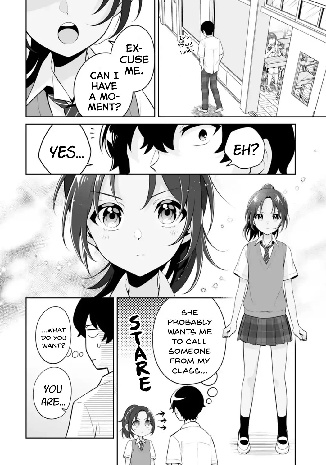 Please Leave Me Alone (For Some Reason, She Wants to Change a Lone Wolf's Helpless High School Life.) Chapter 25 page 22 - Chapter 25: I Would Rather Not Get Caught Up in Girls' Relationships, Okay?
