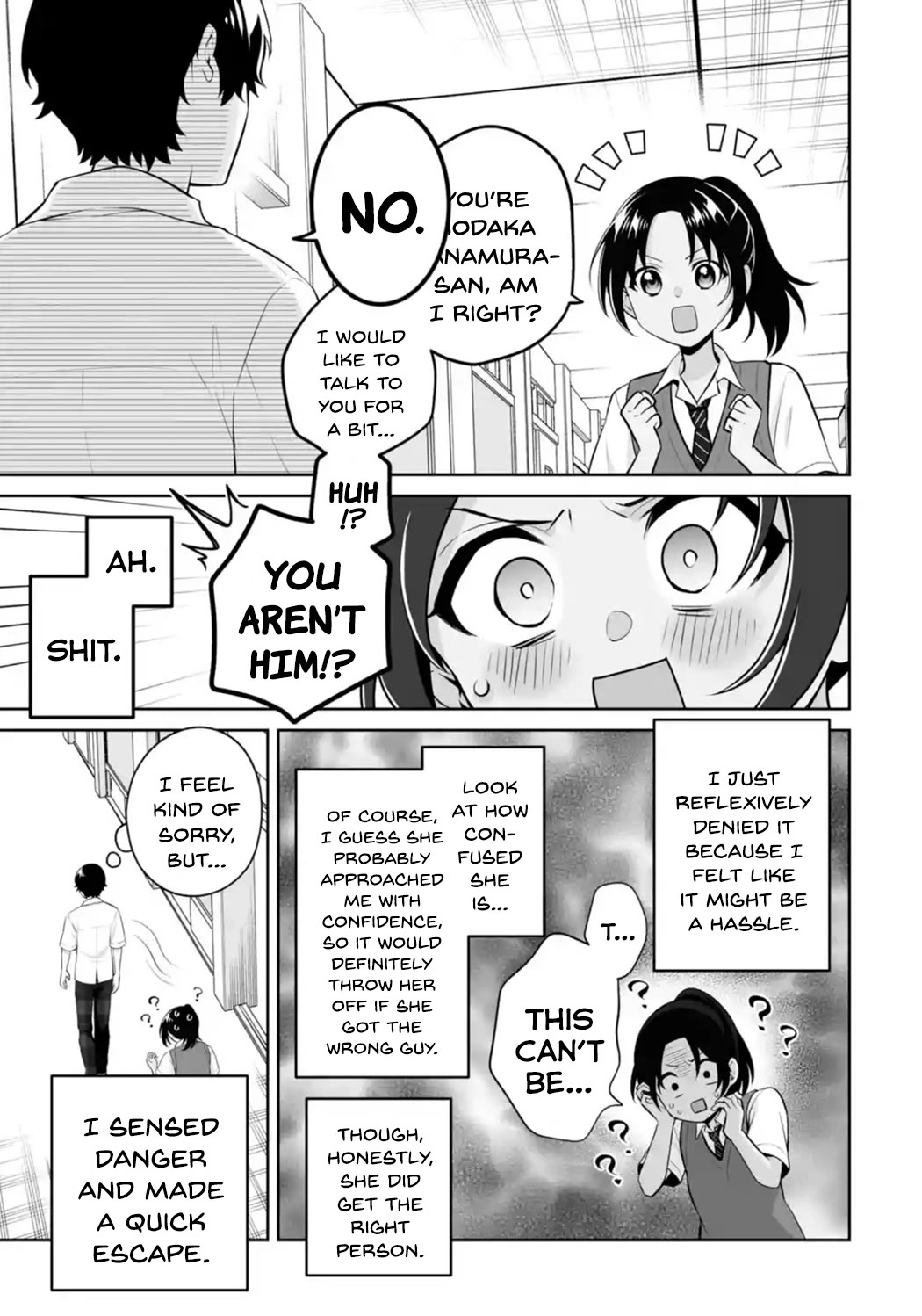 Please Leave Me Alone (For Some Reason, She Wants to Change a Lone Wolf's Helpless High School Life.) Chapter 25 page 23 - Chapter 25: I Would Rather Not Get Caught Up in Girls' Relationships, Okay?