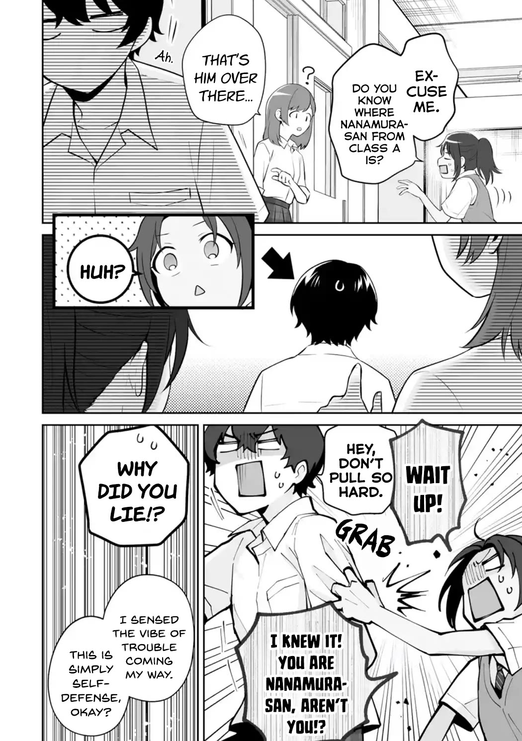 Please Leave Me Alone (For Some Reason, She Wants to Change a Lone Wolf's Helpless High School Life.) Chapter 25 page 24 - Chapter 25: I Would Rather Not Get Caught Up in Girls' Relationships, Okay?
