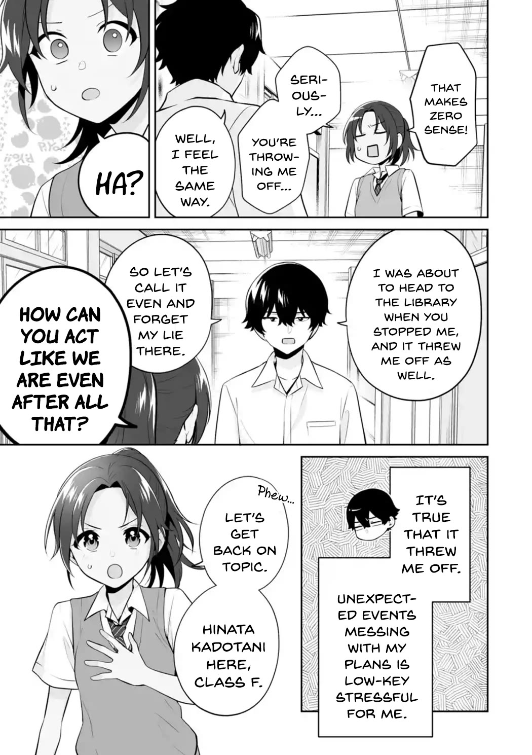 Please Leave Me Alone (For Some Reason, She Wants to Change a Lone Wolf's Helpless High School Life.) Chapter 25 page 25 - Chapter 25: I Would Rather Not Get Caught Up in Girls' Relationships, Okay?