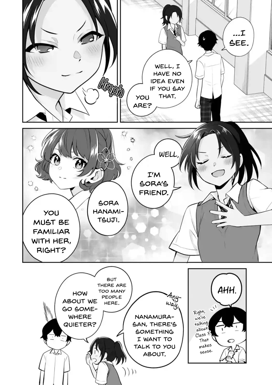 Please Leave Me Alone (For Some Reason, She Wants to Change a Lone Wolf's Helpless High School Life.) Chapter 25 page 26 - Chapter 25: I Would Rather Not Get Caught Up in Girls' Relationships, Okay?