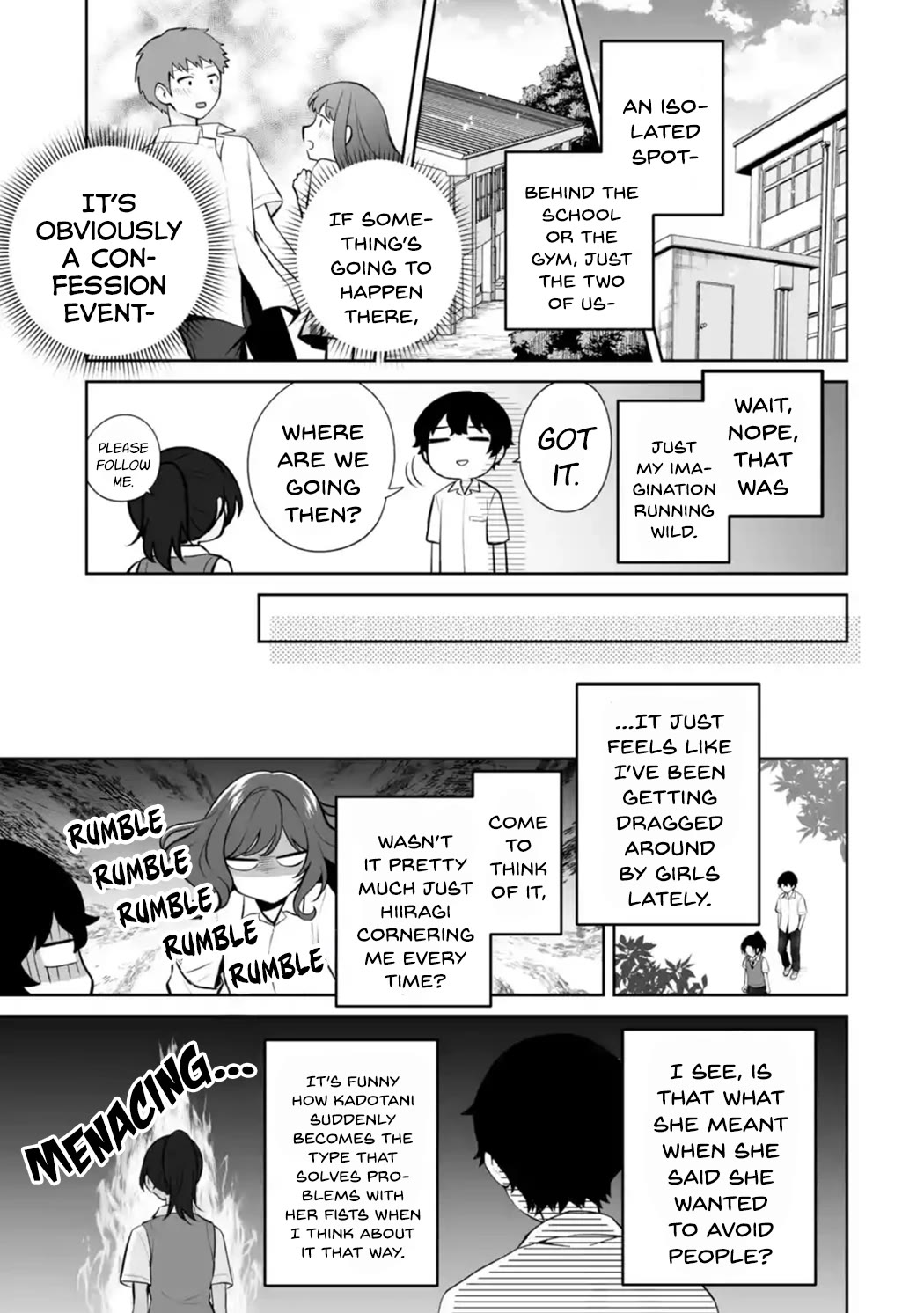 Please Leave Me Alone (For Some Reason, She Wants to Change a Lone Wolf's Helpless High School Life.) Chapter 25 page 27 - Chapter 25: I Would Rather Not Get Caught Up in Girls' Relationships, Okay?