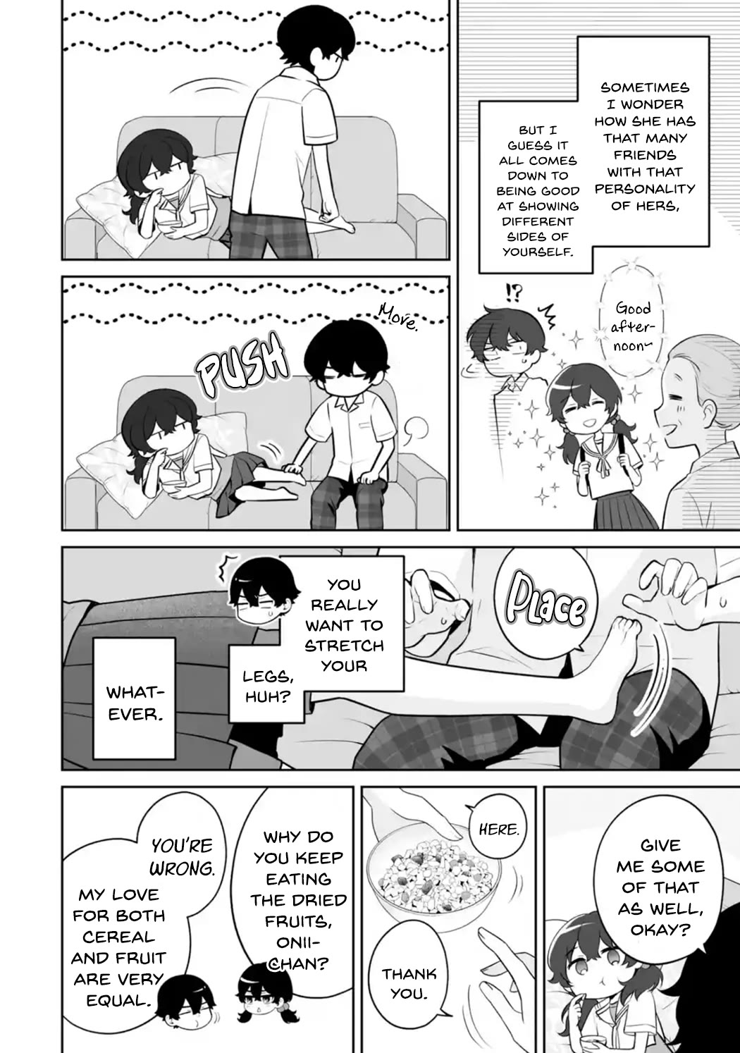 Please Leave Me Alone (For Some Reason, She Wants to Change a Lone Wolf's Helpless High School Life.) Chapter 25 page 4 - Chapter 25: I Would Rather Not Get Caught Up in Girls' Relationships, Okay?