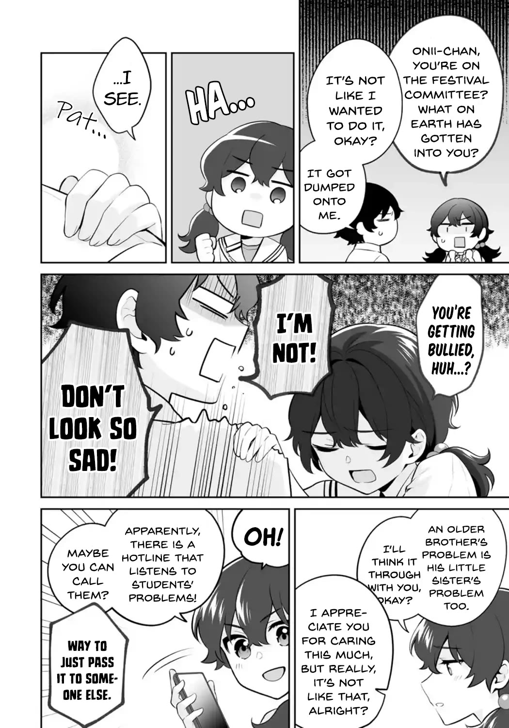 Please Leave Me Alone (For Some Reason, She Wants to Change a Lone Wolf's Helpless High School Life.) Chapter 25 page 6 - Chapter 25: I Would Rather Not Get Caught Up in Girls' Relationships, Okay?