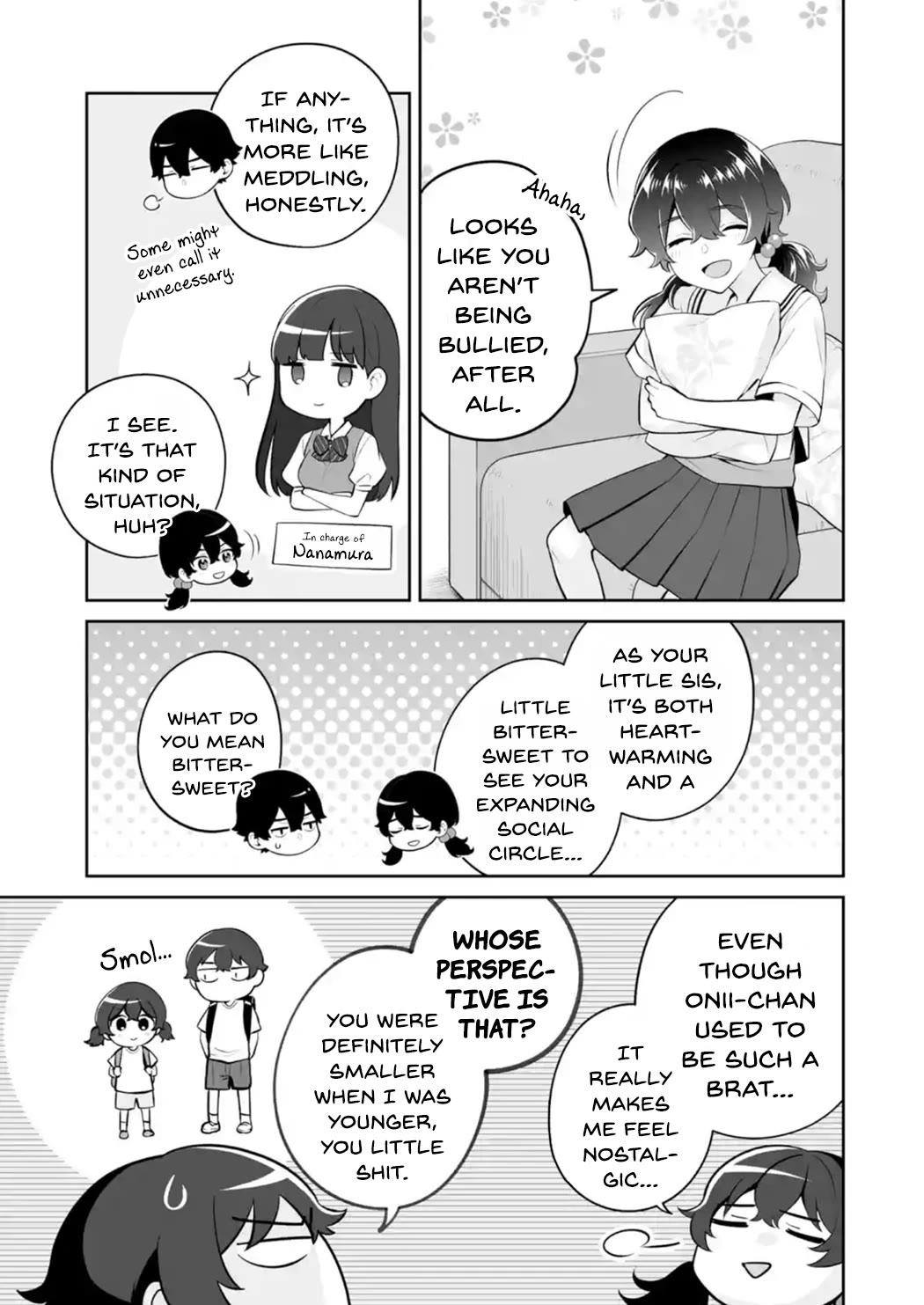 Please Leave Me Alone (For Some Reason, She Wants to Change a Lone Wolf's Helpless High School Life.) Chapter 25 page 7 - Chapter 25: I Would Rather Not Get Caught Up in Girls' Relationships, Okay?