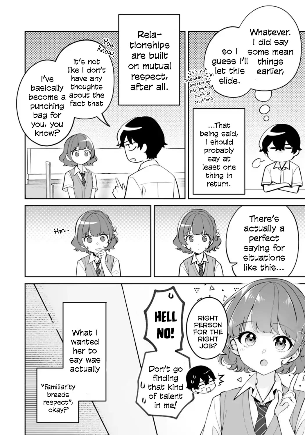 Please Leave Me Alone (For Some Reason, She Wants to Change a Lone Wolf's Helpless High School Life.) Chapter 26 page 20 - Chapter 26: How Is a Loner Supposed to Understand the Right Distance Between Friends?