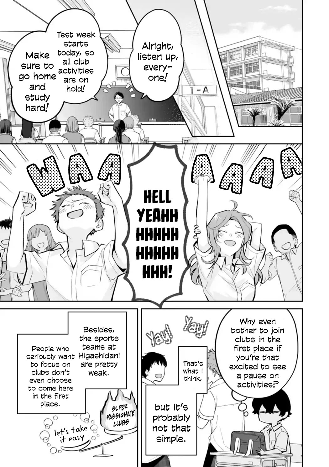 Please Leave Me Alone (For Some Reason, She Wants to Change a Lone Wolf's Helpless High School Life.) Chapter 26 page 21 - Chapter 26: How Is a Loner Supposed to Understand the Right Distance Between Friends?