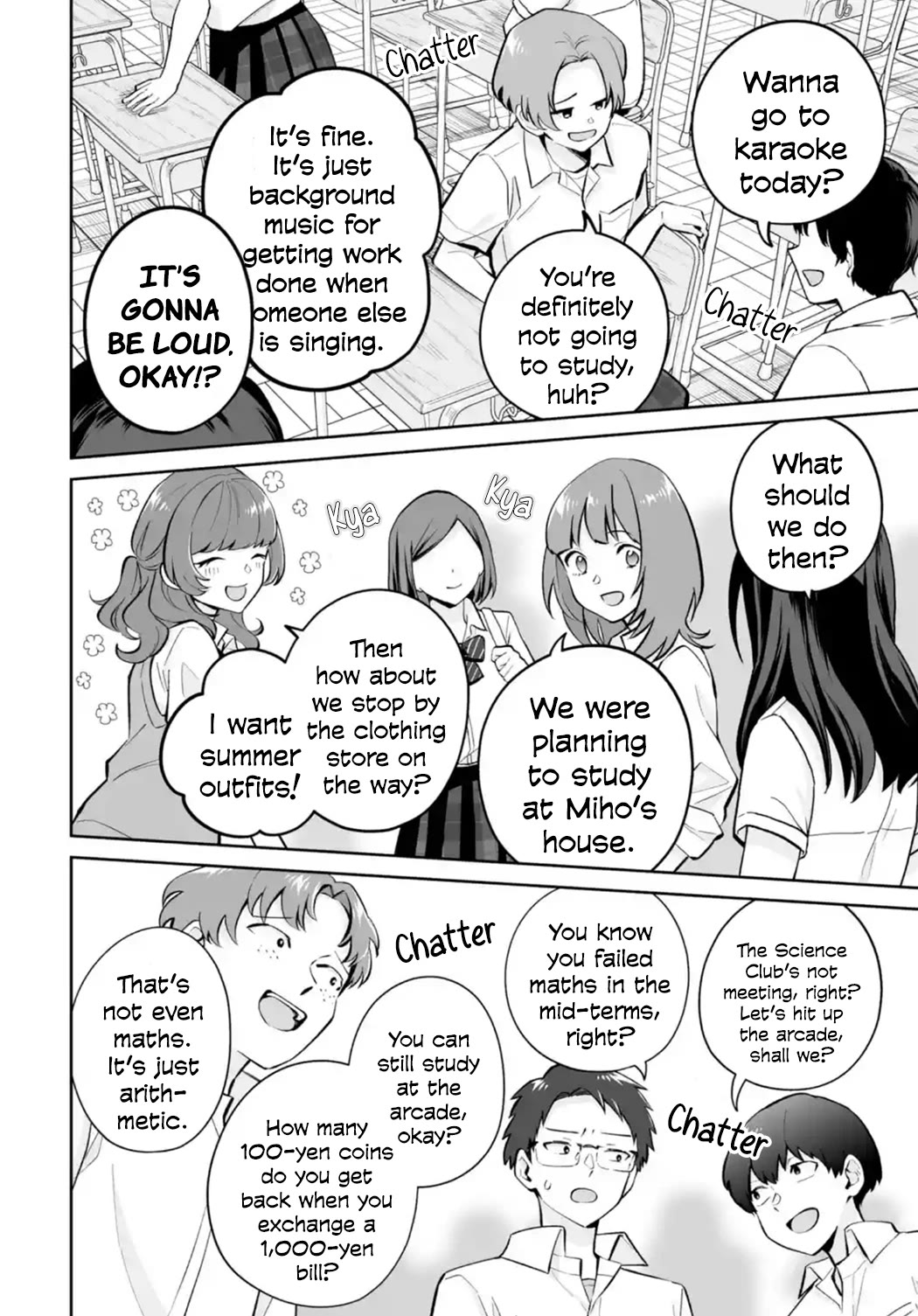 Please Leave Me Alone (For Some Reason, She Wants to Change a Lone Wolf's Helpless High School Life.) Chapter 26 page 22 - Chapter 26: How Is a Loner Supposed to Understand the Right Distance Between Friends?