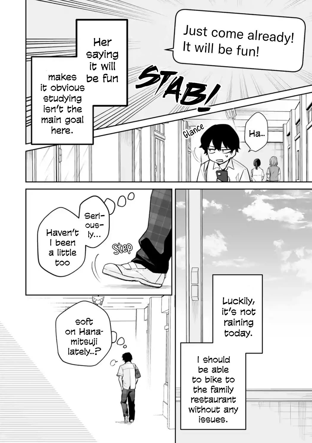 Please Leave Me Alone (For Some Reason, She Wants to Change a Lone Wolf's Helpless High School Life.) Chapter 26 page 26 - Chapter 26: How Is a Loner Supposed to Understand the Right Distance Between Friends?