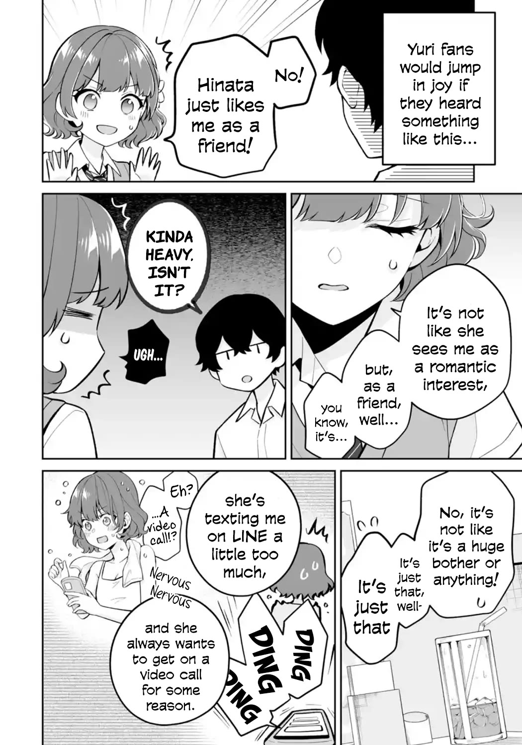 Please Leave Me Alone (For Some Reason, She Wants to Change a Lone Wolf's Helpless High School Life.) Chapter 26 page 8 - Chapter 26: How Is a Loner Supposed to Understand the Right Distance Between Friends?