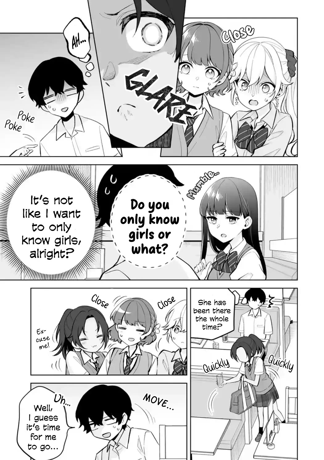 Please Leave Me Alone (For Some Reason, She Wants to Change a Lone Wolf's Helpless High School Life.) Chapter 27 page 17 - Chapter 27: I Have Never Seen Anyone Actually Study at a Study Meeting, You Know?