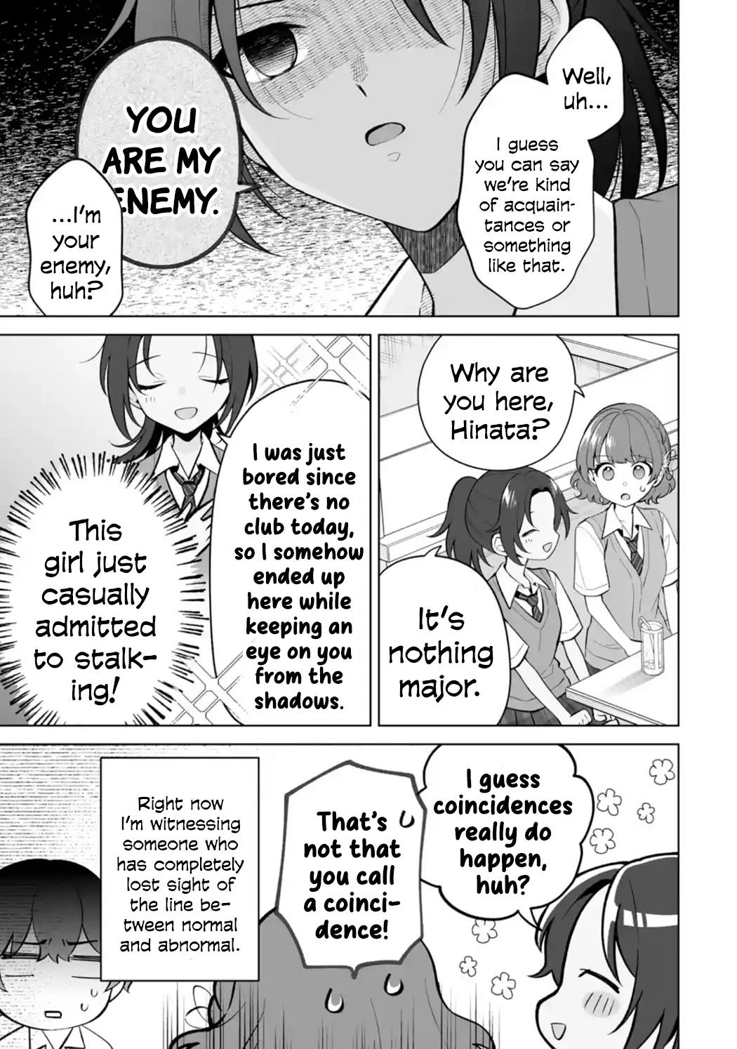 Please Leave Me Alone (For Some Reason, She Wants to Change a Lone Wolf's Helpless High School Life.) Chapter 27 page 19 - Chapter 27: I Have Never Seen Anyone Actually Study at a Study Meeting, You Know?