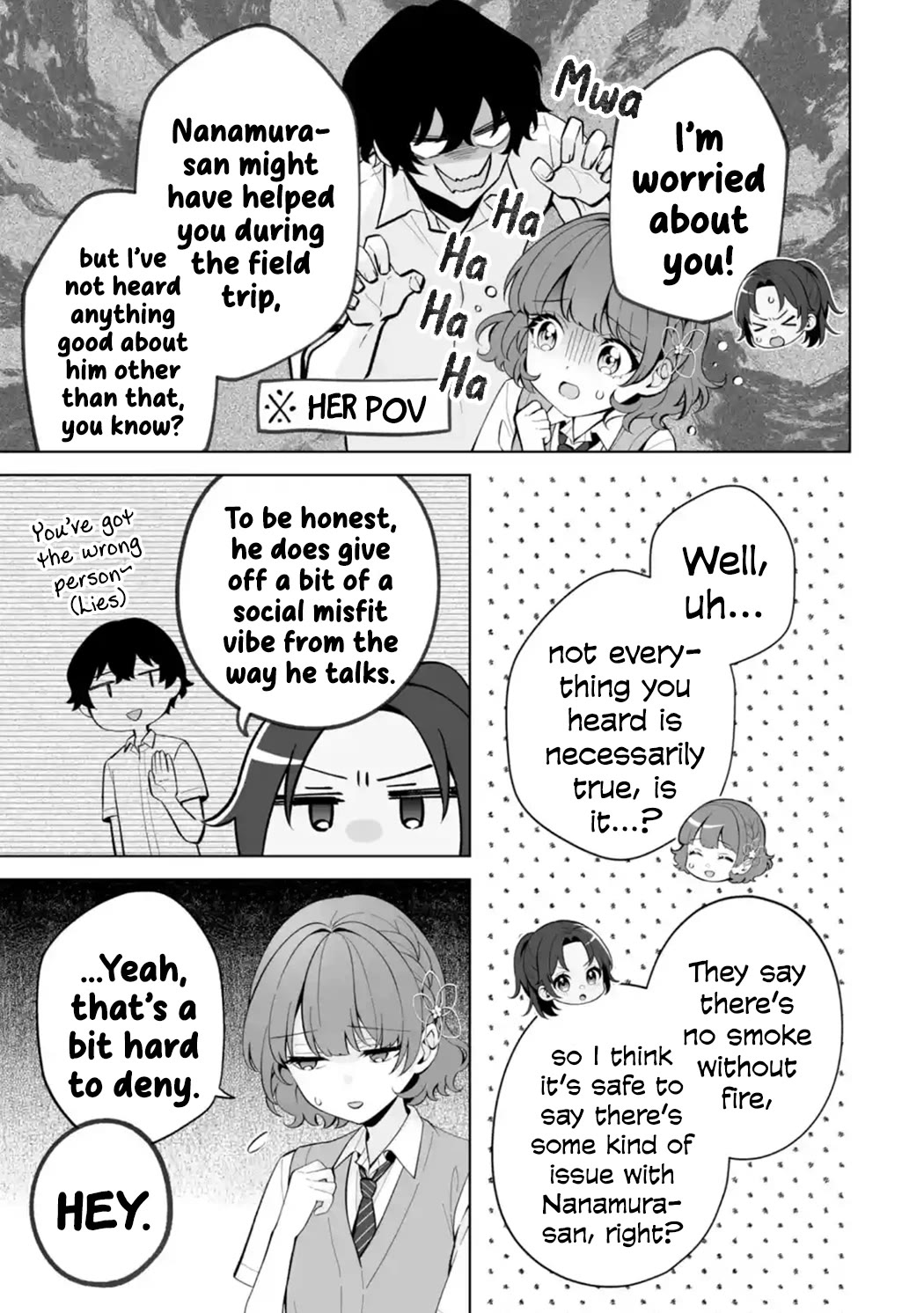 Please Leave Me Alone (For Some Reason, She Wants to Change a Lone Wolf's Helpless High School Life.) Chapter 27 page 21 - Chapter 27: I Have Never Seen Anyone Actually Study at a Study Meeting, You Know?
