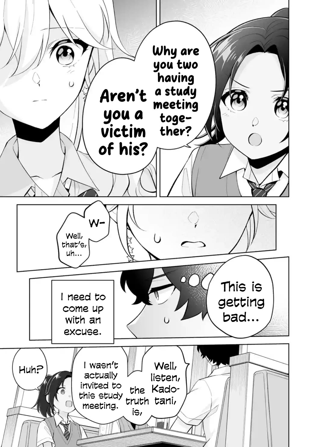 Please Leave Me Alone (For Some Reason, She Wants to Change a Lone Wolf's Helpless High School Life.) Chapter 27 page 23 - Chapter 27: I Have Never Seen Anyone Actually Study at a Study Meeting, You Know?