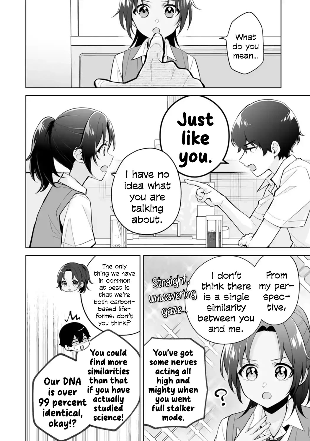 Please Leave Me Alone (For Some Reason, She Wants to Change a Lone Wolf's Helpless High School Life.) Chapter 27 page 24 - Chapter 27: I Have Never Seen Anyone Actually Study at a Study Meeting, You Know?