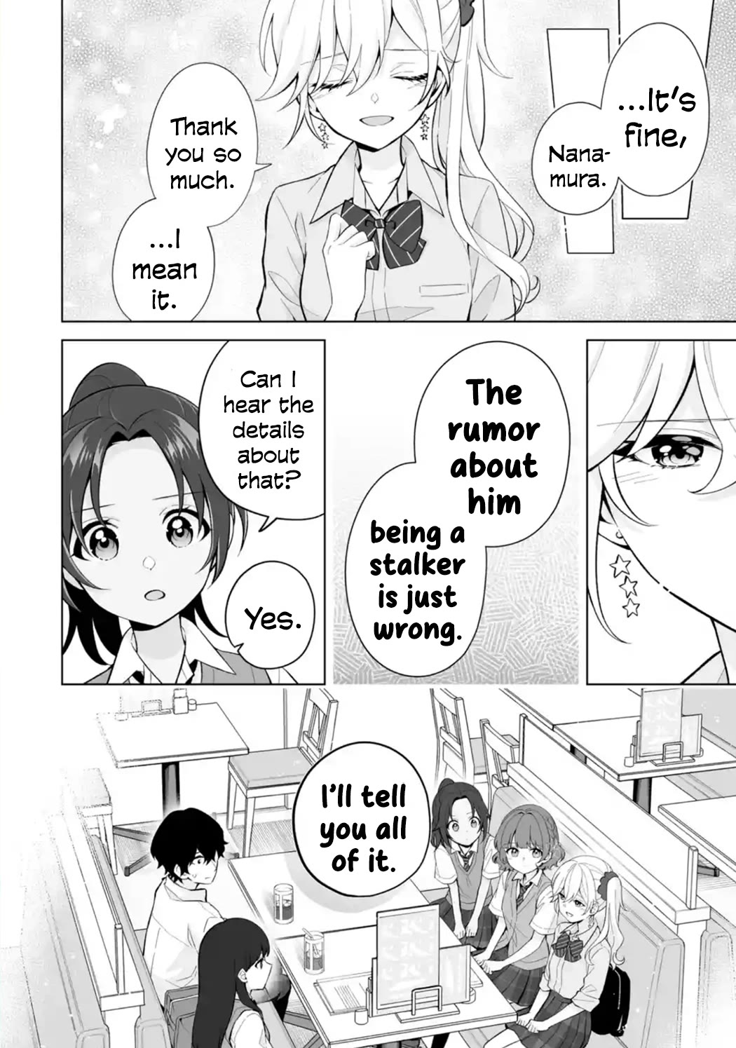 Please Leave Me Alone (For Some Reason, She Wants to Change a Lone Wolf's Helpless High School Life.) Chapter 27 page 30 - Chapter 27: I Have Never Seen Anyone Actually Study at a Study Meeting, You Know?
