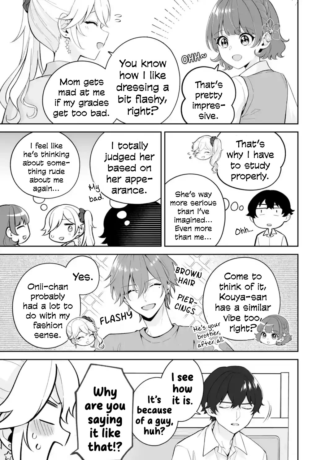 Please Leave Me Alone (For Some Reason, She Wants to Change a Lone Wolf's Helpless High School Life.) Chapter 27 page 9 - Chapter 27: I Have Never Seen Anyone Actually Study at a Study Meeting, You Know?