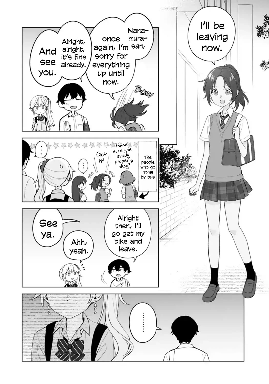 Please Leave Me Alone (For Some Reason, She Wants to Change a Lone Wolf's Helpless High School Life.) Chapter 28 page 10 - Chapter 28: Honestly, Saying You Want to be Like Me Is Way Too Much of a Burden, You Know?