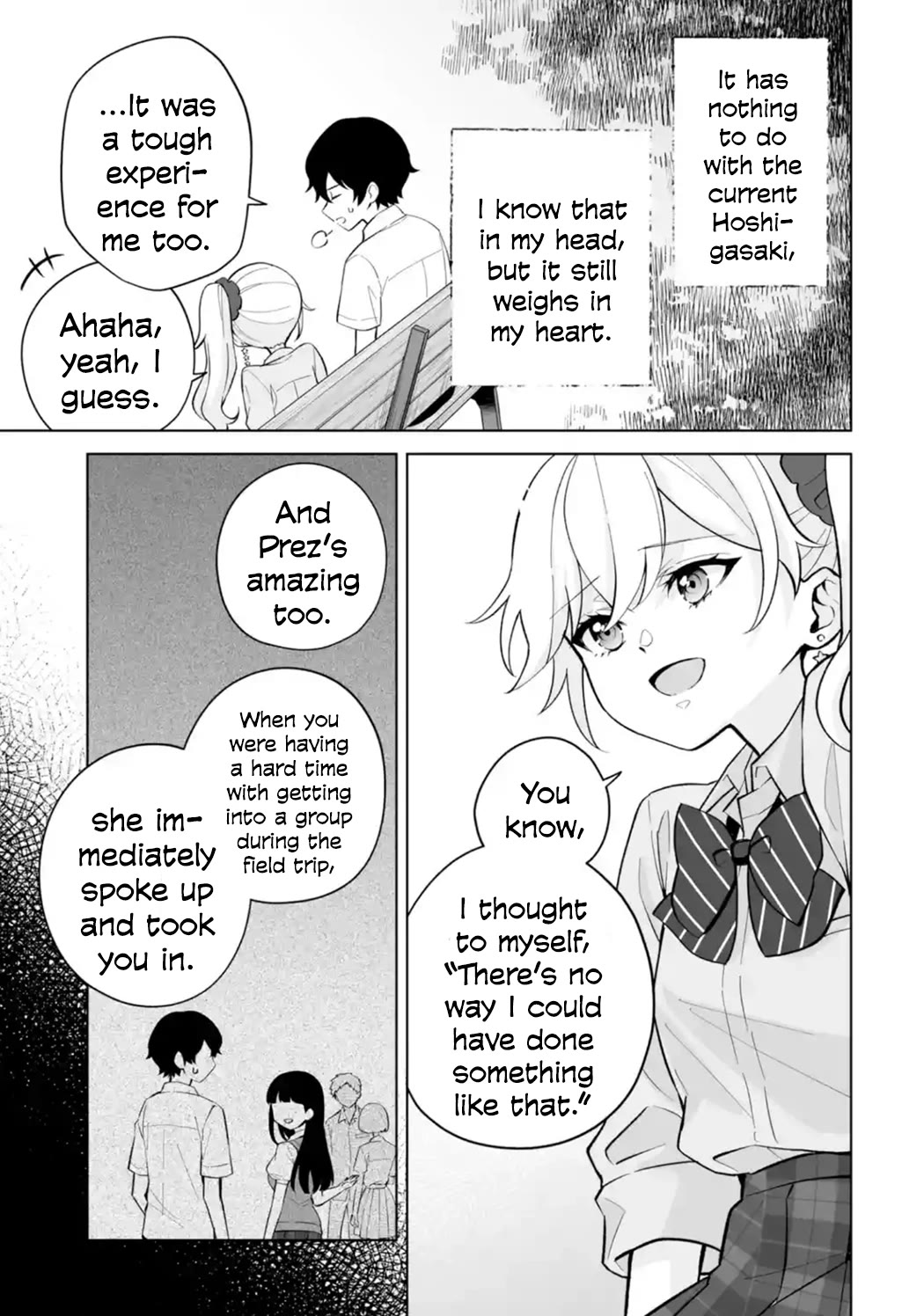 Please Leave Me Alone (For Some Reason, She Wants to Change a Lone Wolf's Helpless High School Life.) Chapter 28 page 17 - Chapter 28: Honestly, Saying You Want to be Like Me Is Way Too Much of a Burden, You Know?