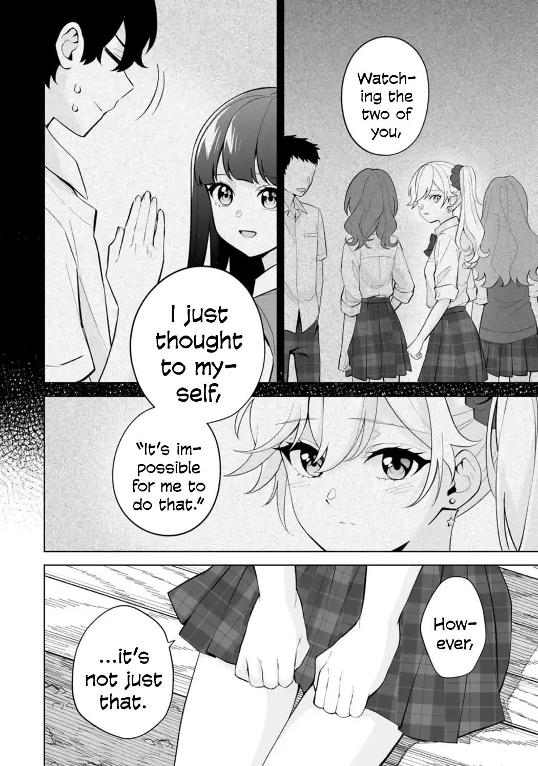 Please Leave Me Alone (For Some Reason, She Wants to Change a Lone Wolf's Helpless High School Life.) Chapter 28 page 18 - Chapter 28: Honestly, Saying You Want to be Like Me Is Way Too Much of a Burden, You Know?