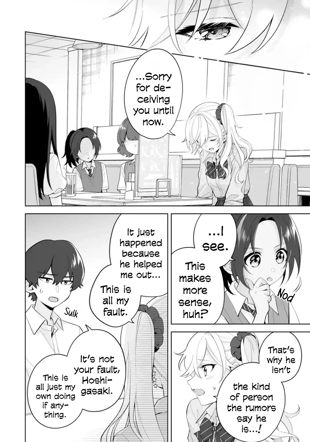 Please Leave Me Alone (For Some Reason, She Wants to Change a Lone Wolf's Helpless High School Life.) Chapter 28 page 2 - Chapter 28: Honestly, Saying You Want to be Like Me Is Way Too Much of a Burden, You Know?