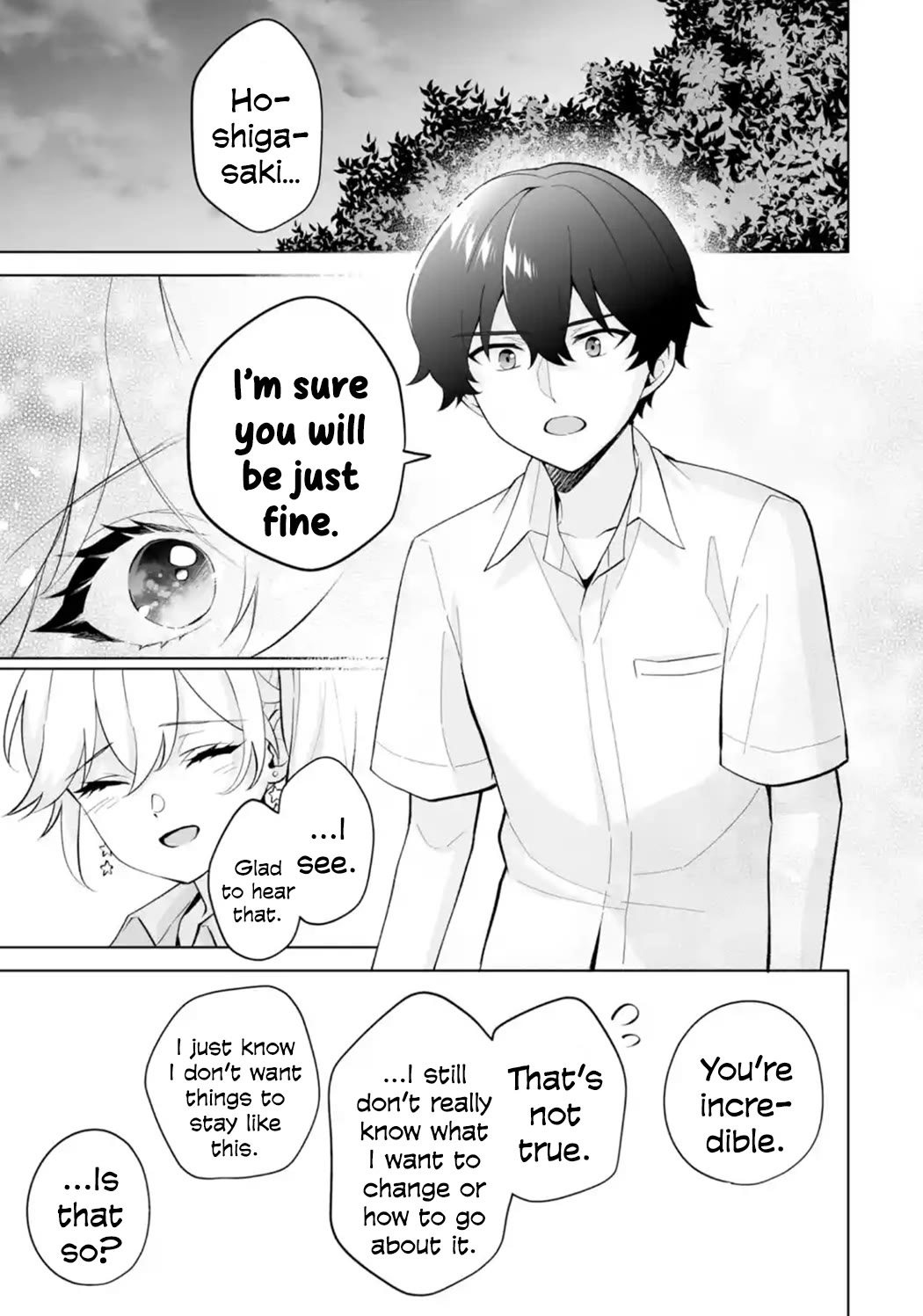 Please Leave Me Alone (For Some Reason, She Wants to Change a Lone Wolf's Helpless High School Life.) Chapter 28 page 25 - Chapter 28: Honestly, Saying You Want to be Like Me Is Way Too Much of a Burden, You Know?