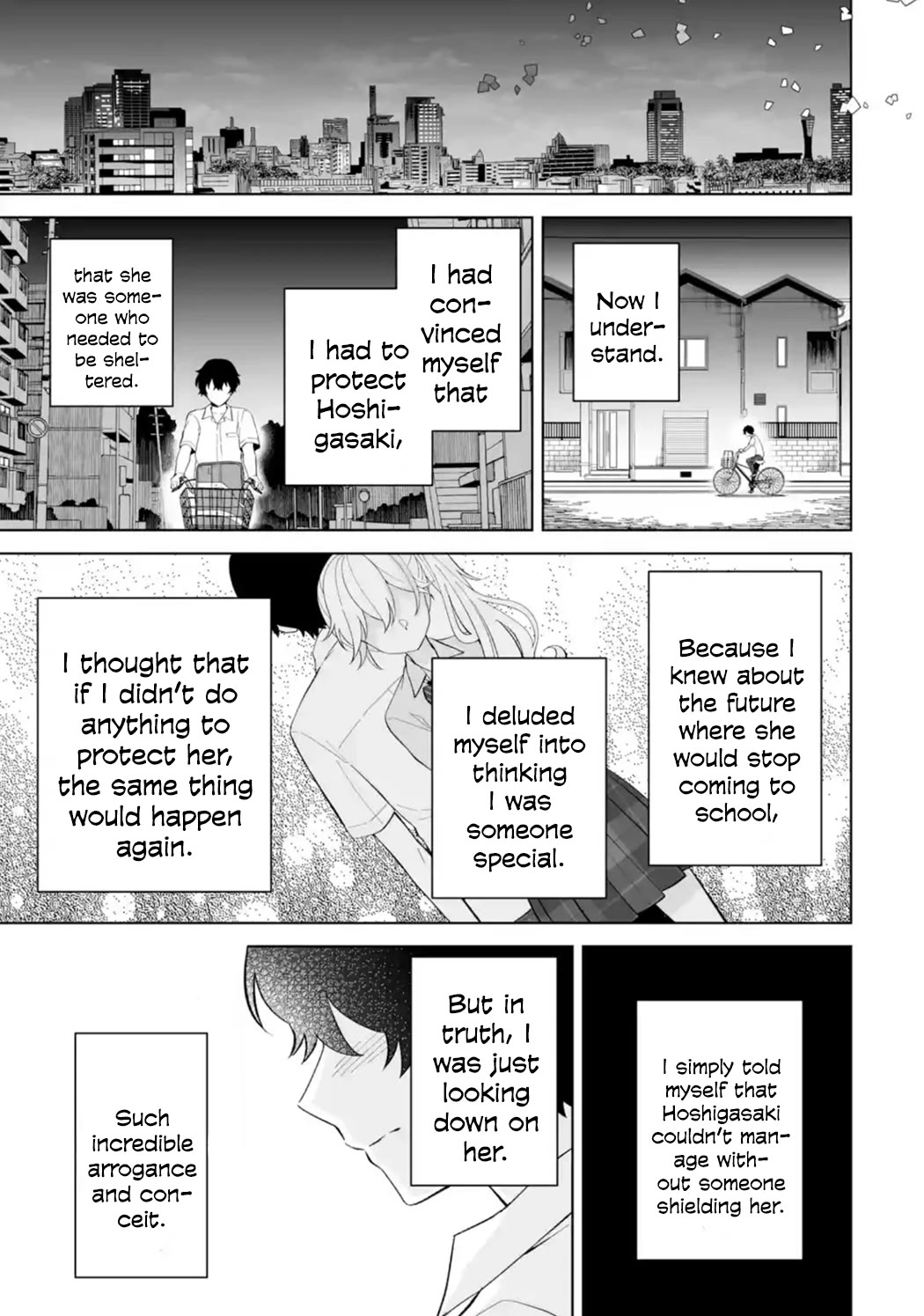 Please Leave Me Alone (For Some Reason, She Wants to Change a Lone Wolf's Helpless High School Life.) Chapter 28 page 27 - Chapter 28: Honestly, Saying You Want to be Like Me Is Way Too Much of a Burden, You Know?