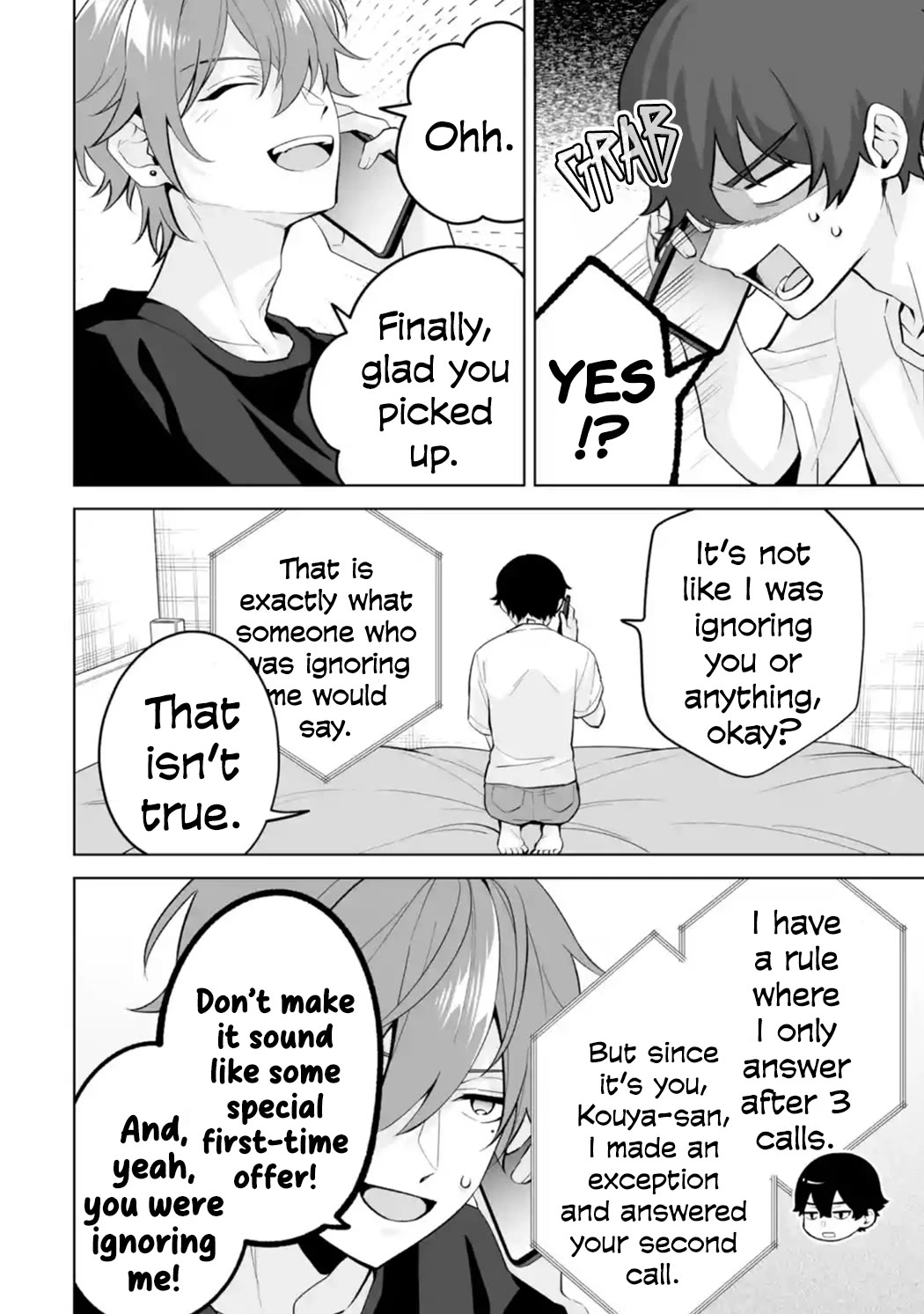 Please Leave Me Alone (For Some Reason, She Wants to Change a Lone Wolf's Helpless High School Life.) Chapter 29 page 12 - Chapter 29: There's No Way a Loner Can Solve a Relationship Problem, Right?