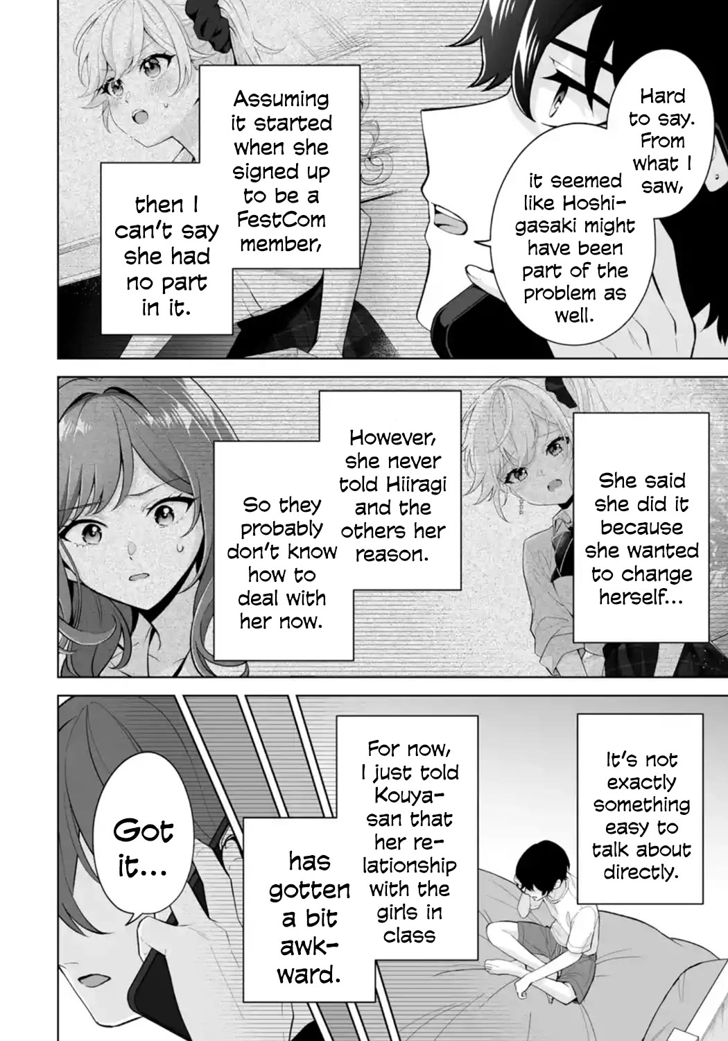 Please Leave Me Alone (For Some Reason, She Wants to Change a Lone Wolf's Helpless High School Life.) Chapter 29 page 14 - Chapter 29: There's No Way a Loner Can Solve a Relationship Problem, Right?