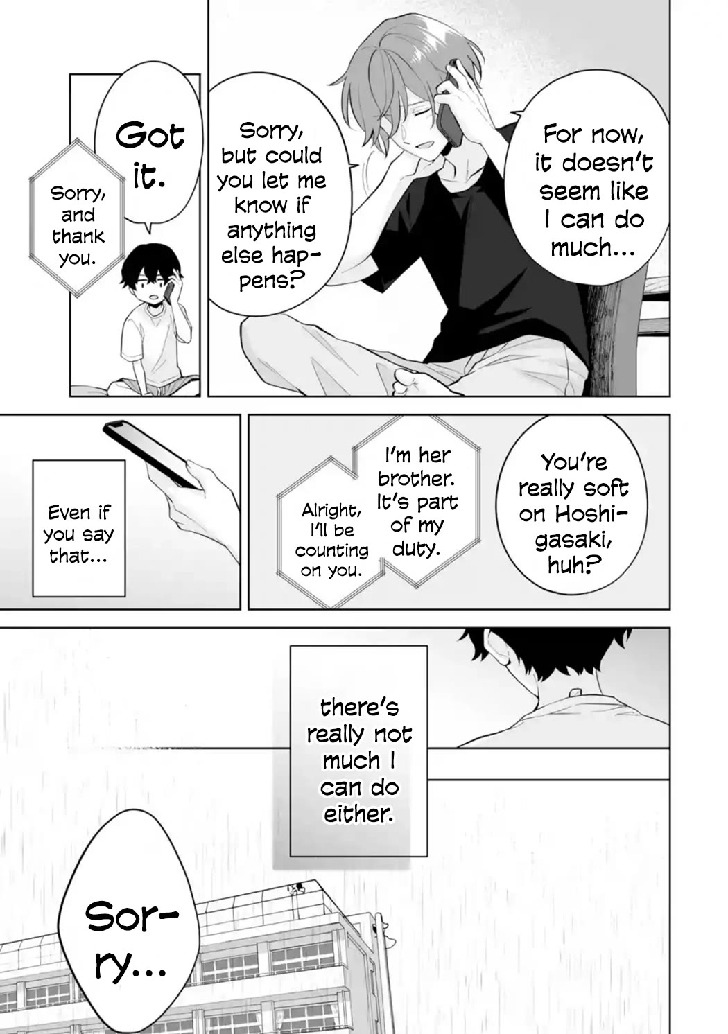 Please Leave Me Alone (For Some Reason, She Wants to Change a Lone Wolf's Helpless High School Life.) Chapter 29 page 15 - Chapter 29: There's No Way a Loner Can Solve a Relationship Problem, Right?