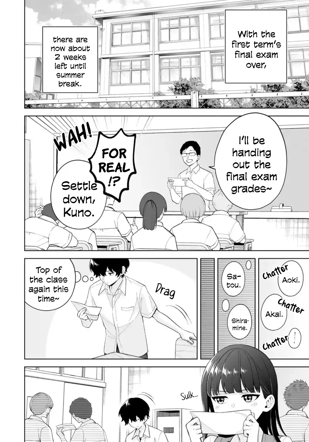 Please Leave Me Alone (For Some Reason, She Wants to Change a Lone Wolf's Helpless High School Life.) Chapter 29 page 2 - Chapter 29: There's No Way a Loner Can Solve a Relationship Problem, Right?
