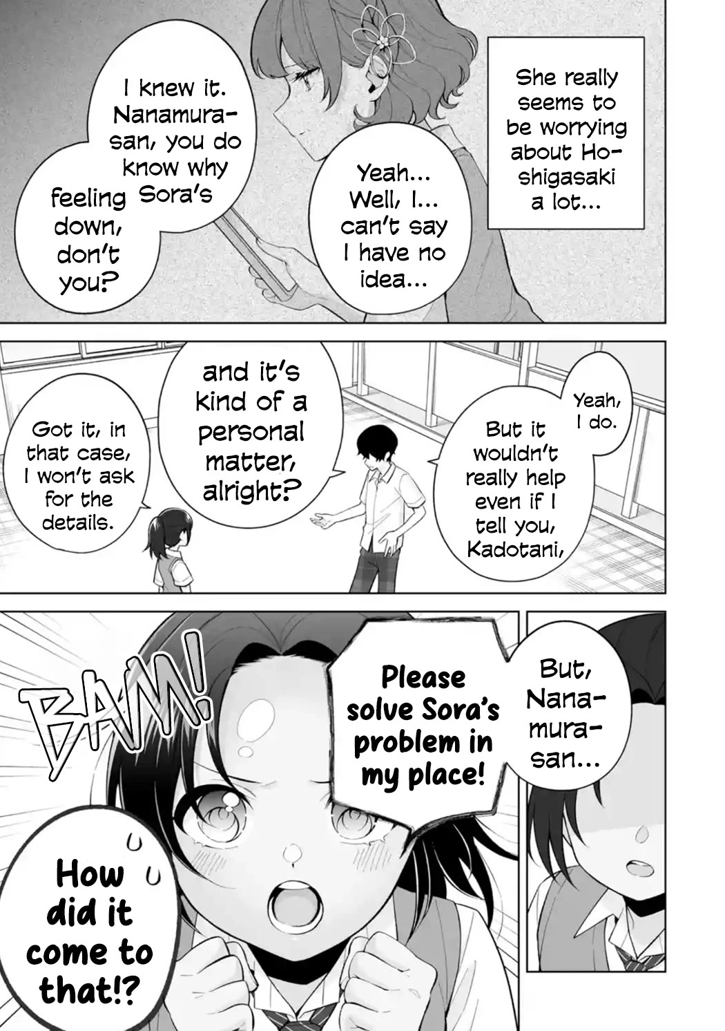 Please Leave Me Alone (For Some Reason, She Wants to Change a Lone Wolf's Helpless High School Life.) Chapter 29 page 27 - Chapter 29: There's No Way a Loner Can Solve a Relationship Problem, Right?